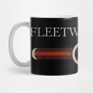 Proud Name Fleetwood Distressed Birthday Gifts Vintage Styles Mug